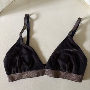 Black and Gold Bralette